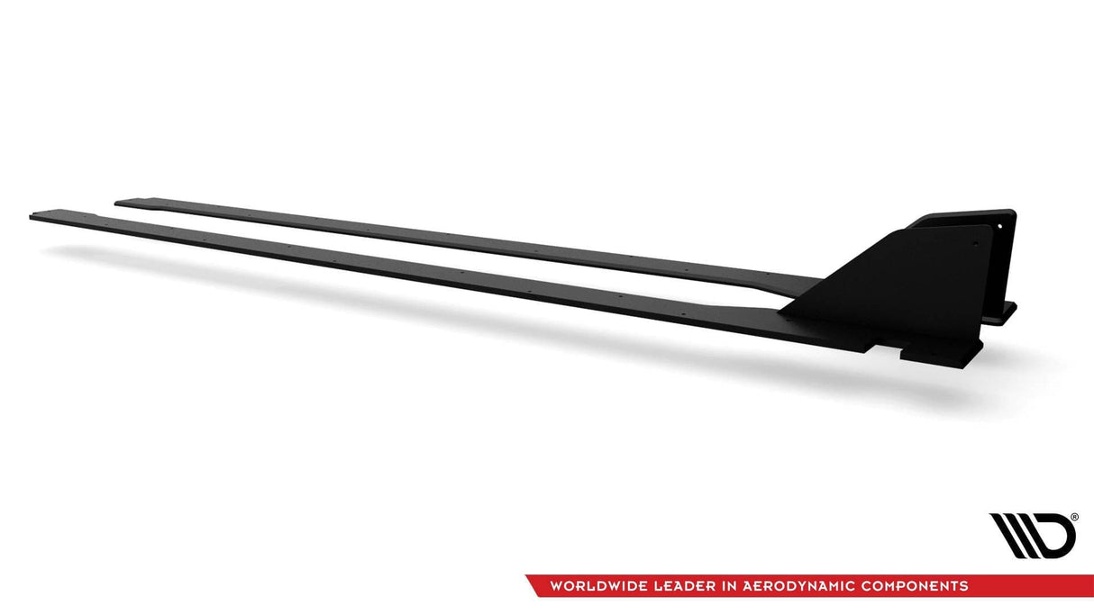 Maxton Design Street Pro Side Skirts Diffusers Honda Civic Type R MK10