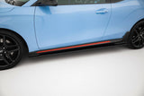 Maxton Design Street Pro Side Skirts Diffusers Hyundai Veloster N MK2