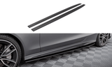 Maxton Design Street Pro Side Skirts Diffusers Mercedes-AMG C43 Coupe C205 Facelift