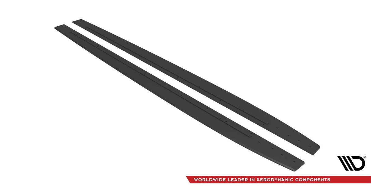 Maxton Design Street Pro Side Skirts Diffusers Mercedes-AMG C43 Coupe C205 Facelift