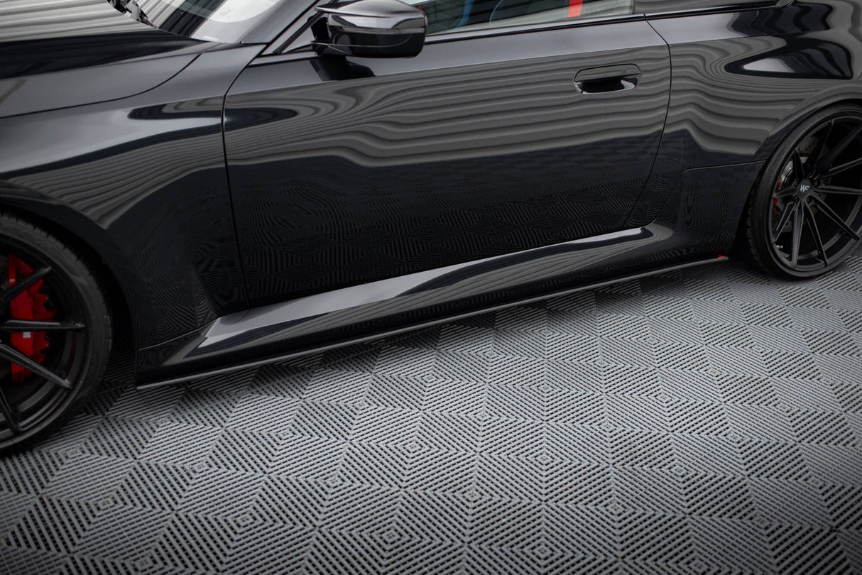 Maxton Design Street Pro Side Skirts Diffusers V.1 BMW M2 G87