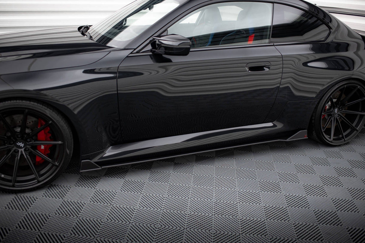 Maxton Design Street Pro Side Skirts Diffusers V.2 BMW M2 G87