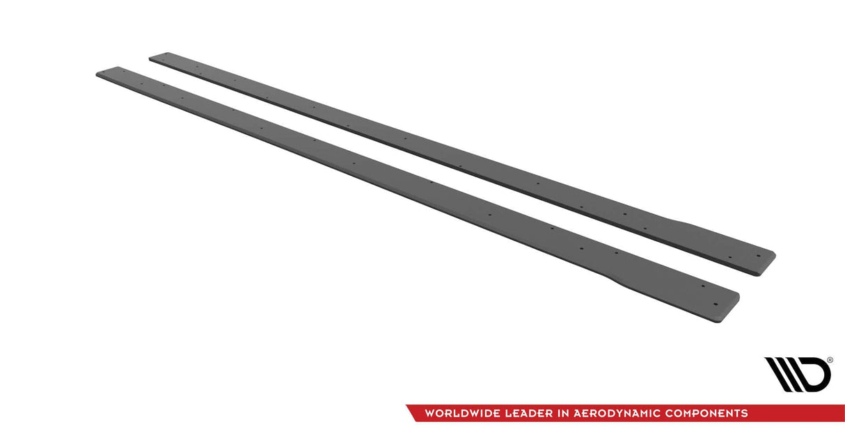 Maxton Design Street Pro Side Skirts Diffusers VW Golf R Mk7