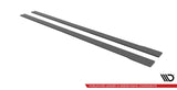 Maxton Design Street Pro Side Skirts Diffusers VW Golf R Mk7