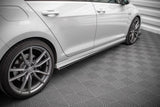 Maxton Design Street Pro Side Skirts Diffusers VW Golf R Mk7