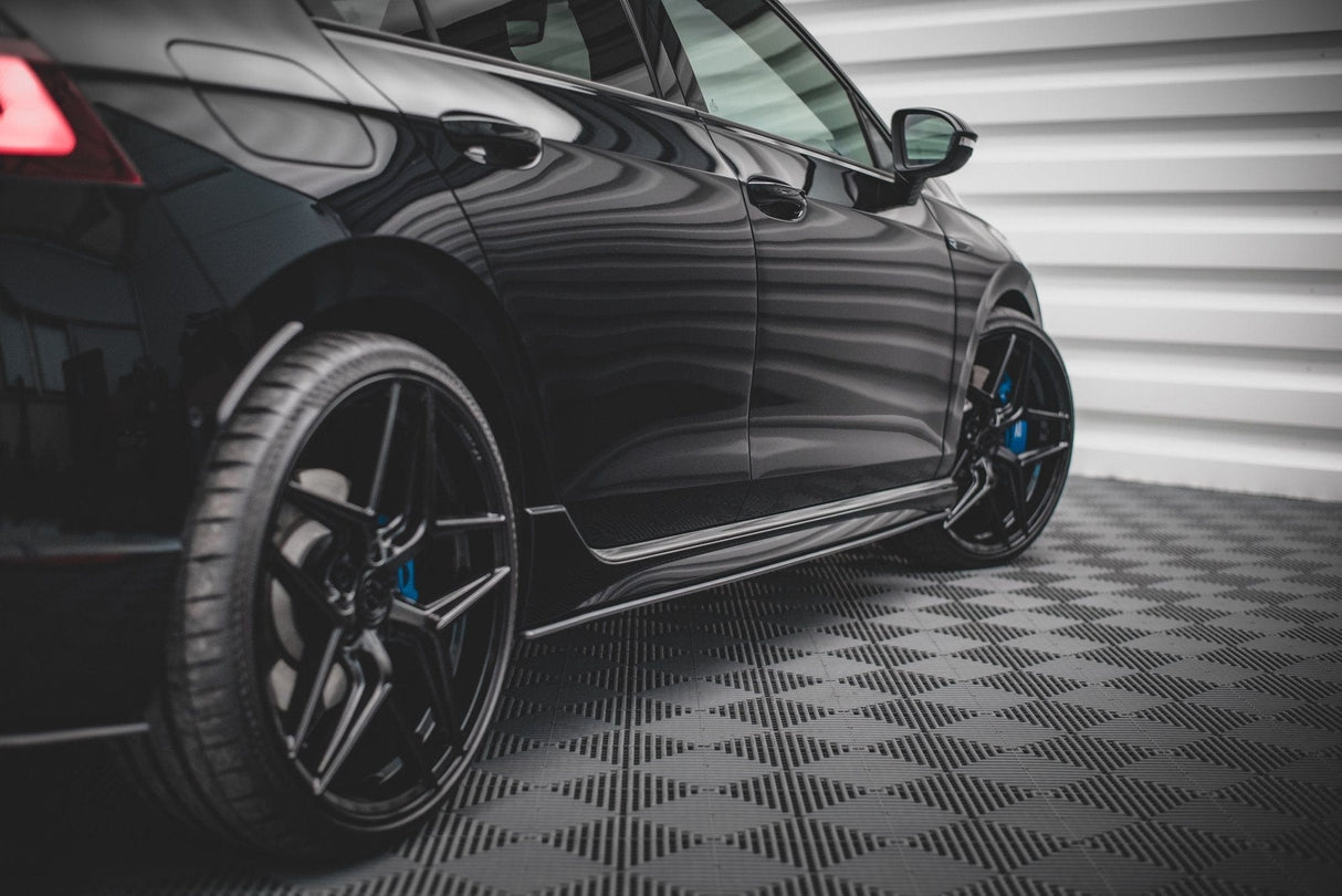 Maxton Design Street Pro Side Skirts Diffusers - VW Golf R Mk8