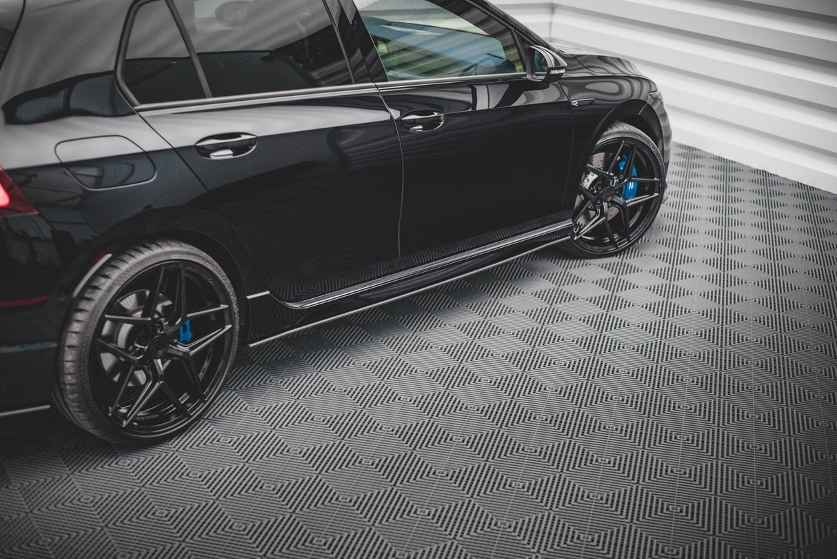 Maxton Design Street Pro Side Skirts Diffusers - VW Golf R Mk8