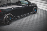 Maxton Design Street Pro Side Skirts Diffusers - VW Golf R Mk8
