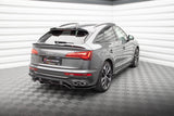 Maxton Design Upper Spoiler Cap - Audi Mk2 SQ5 Sportback (Facelift)