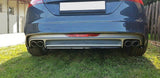 Maxton Design Central Rear Splitter Audi TT S 8J