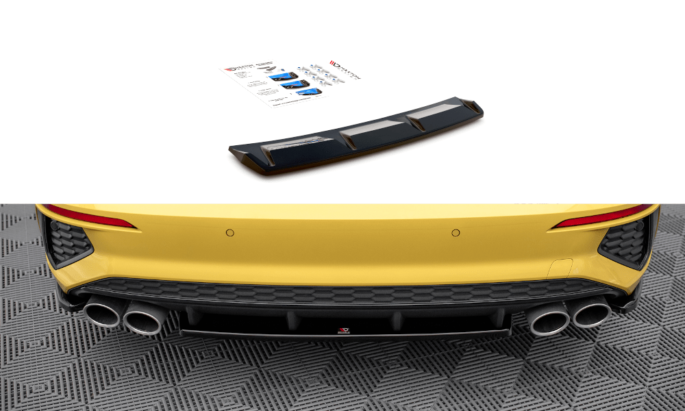 Maxton Design Central Rear Splitter For Audi S3 Sedan 8Y