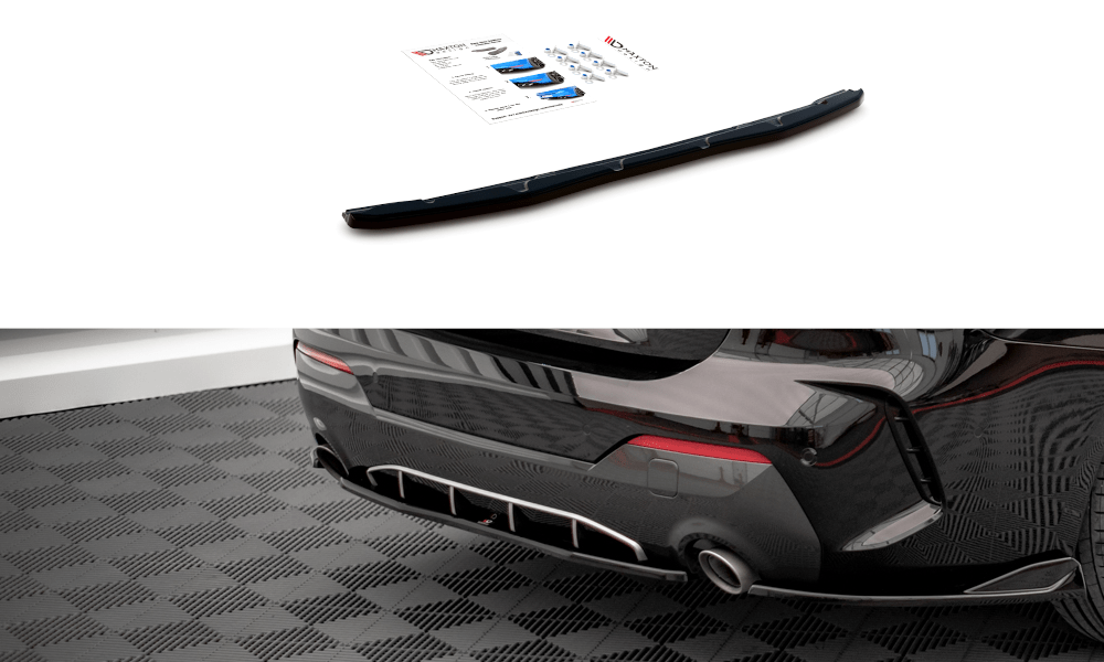 Maxton Design Central Rear Splitter For BMW 4 M-Package G22