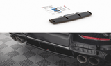 Maxton Design Central Rear Splitter - VW Golf R Mk8