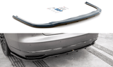 Maxton Design Central Rear Splitter (With Vertical Bars) Audi A8 D4 Facelift