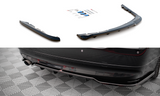 Maxton Design Central Rear Splitter (With Vertical Bars) BMW 3 Sedan E90