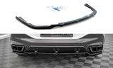Maxton Design Central Rear Splitter (With Vertical Bars) BMW X6 M-Pack G06