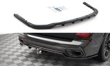 Maxton Design Central Rear Splitter (With Vertical Bars) BMW X7 M G07