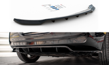 Maxton Design Central Rear Splitter (With Vertical Bars) BMW I3 Mk1 Facelift