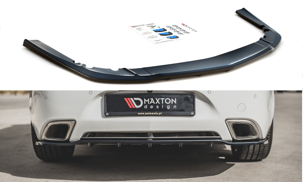 Maxton Design Central Rear Splitter (With Vertical Bars) Buick Regal GS
