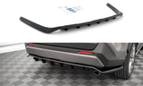 Maxton Design Central Rear Splitter (With Vertical Bars) Toyota Rav4 MK5