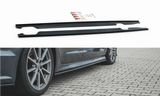 Maxton Design Side Skirts Diffusers Audi S6 / A6 S-Line C7 FL