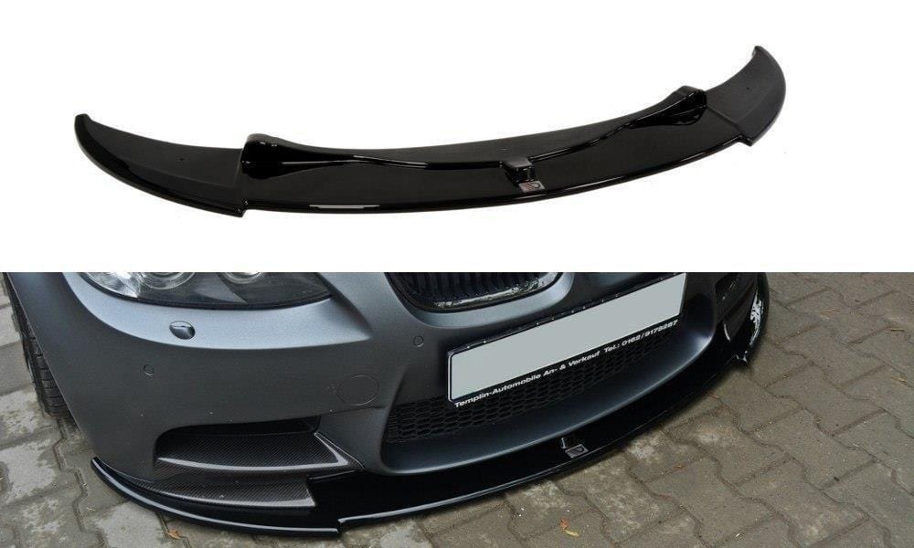 Maxton Design Front Splitter BMW M3 E92 / E93 (Preface Model Fits M Performance Splitters)
