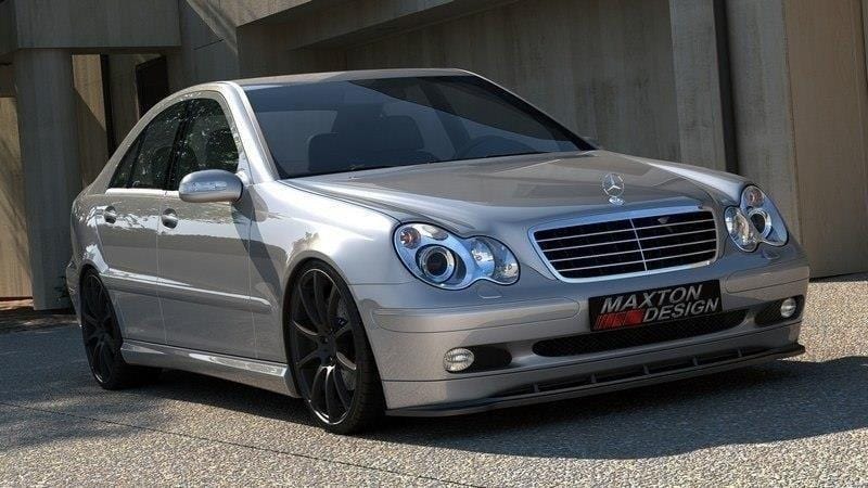 Maxton Design Front Splitter Mercedes C-Class W203 Standard Version 2000-2004