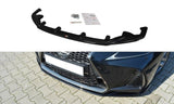 Maxton Design Front Splitter V.1 Lexus Is Mk3 Facelift F-Sport