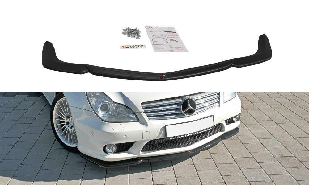 Maxton Design Front Splitter V.1 Mercedes CLS C219 55AMG
