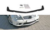 Maxton Design Front Splitter V.1 Mercedes CLS C219 55AMG