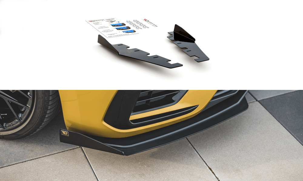 Maxton Design Front Splitter Flaps VW Arteon R-Line