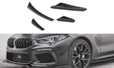 Maxton Design Front Bumper Wings (Canards) BMW M8 Gran Coupe F93