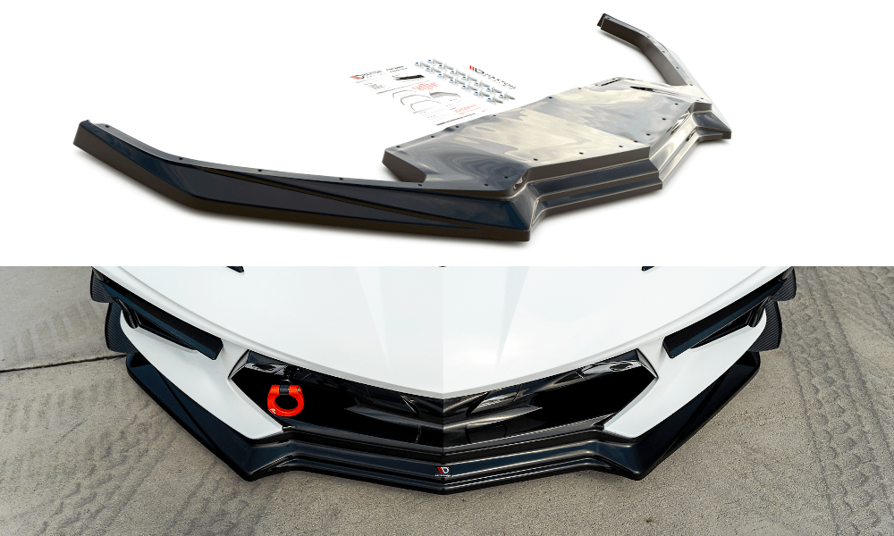 Maxton Design Front Splitter - Chevrolet Corvette C8