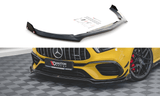 Maxton Design Front Splitter + Flaps V.3 Mercedes-AMG A45 S