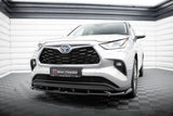 Maxton Design Front Splitter Toyota Highlander MK4
