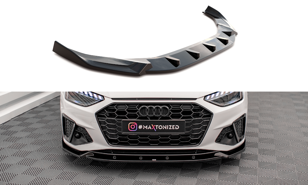 Maxton Design Front Splitter V.1 - Audi B9.5 / A4 S-line / S4