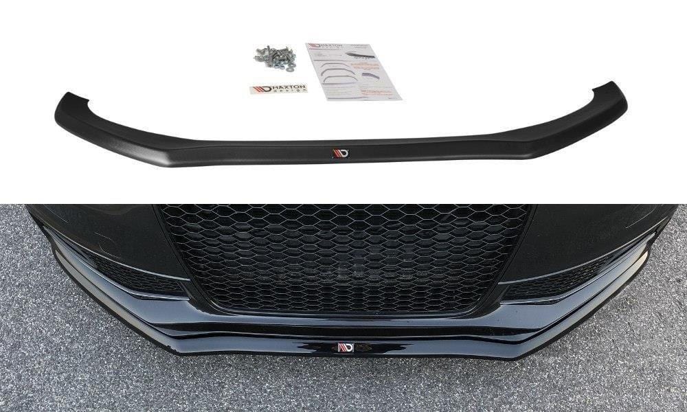 Maxton Design Front Splitter V.1 Audi S4 / A4 S-Line B8 FL