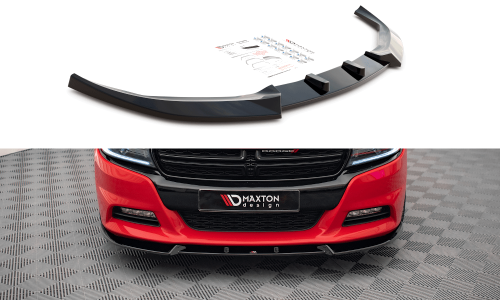 Maxton Design Front Splitter V.1 Dodge Charger RT MK7 Facelift
