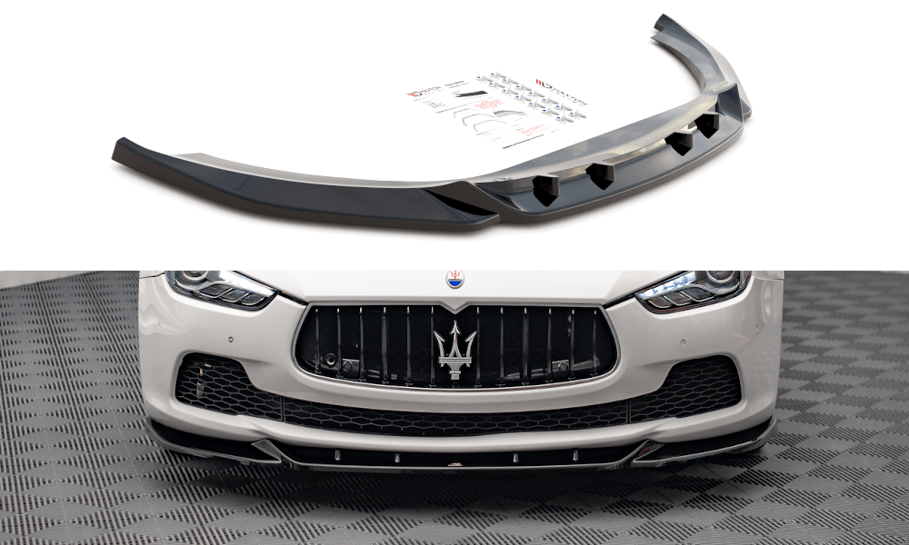 Maxton Design Front Splitter V.1 Maserati Ghibli MK3