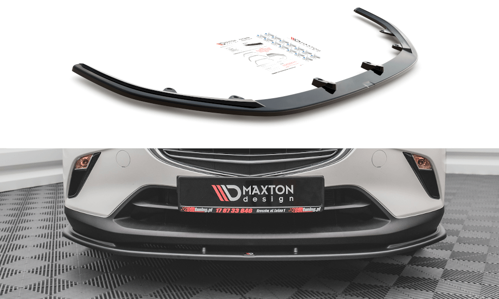 Maxton Design Front Splitter V.1 Mazda Cx-3