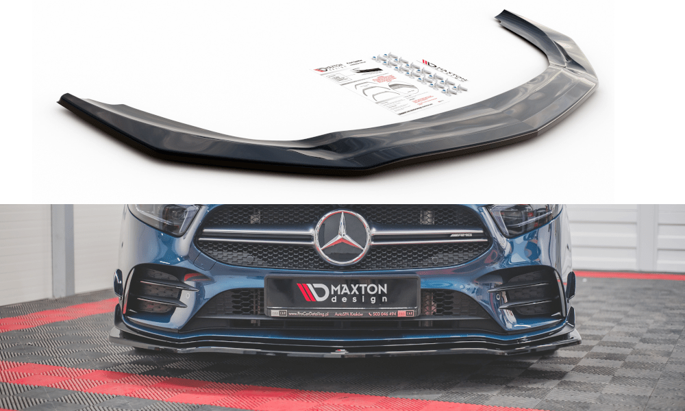 Maxton Front Splitter V.1 Mercedes A35 AMG / AMG-Line W177