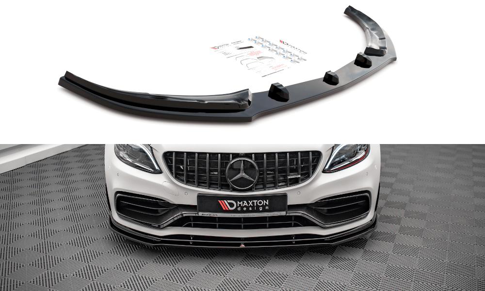 Maxton Design Front Splitter V.1 Mercedes-AMG C63 Coupe C205 Facelift