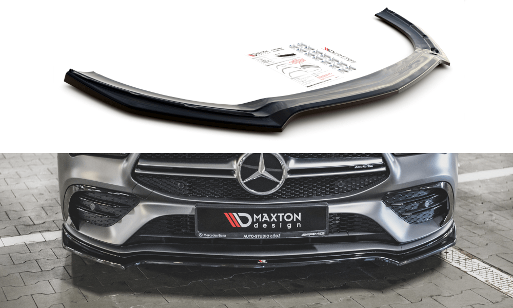 Maxton Design Front Splitter V.1 Mercedes-AMG CLA 35 Aero C118