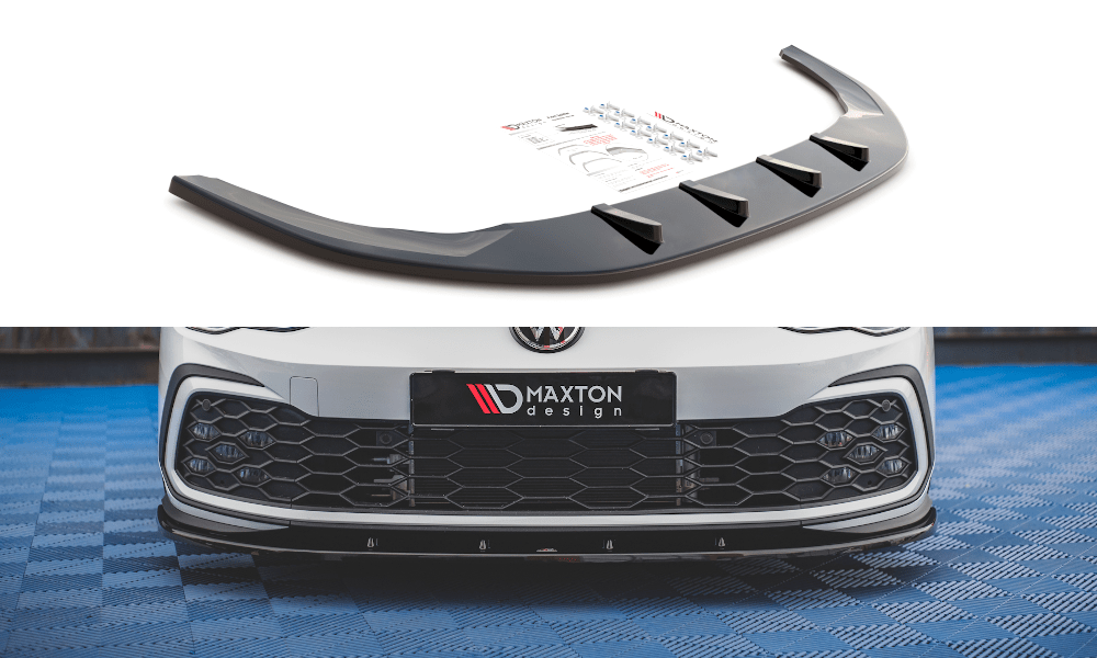 Maxton Design Front Splitter V.1 Volkswagen Golf Mk8 GTi / R-Line