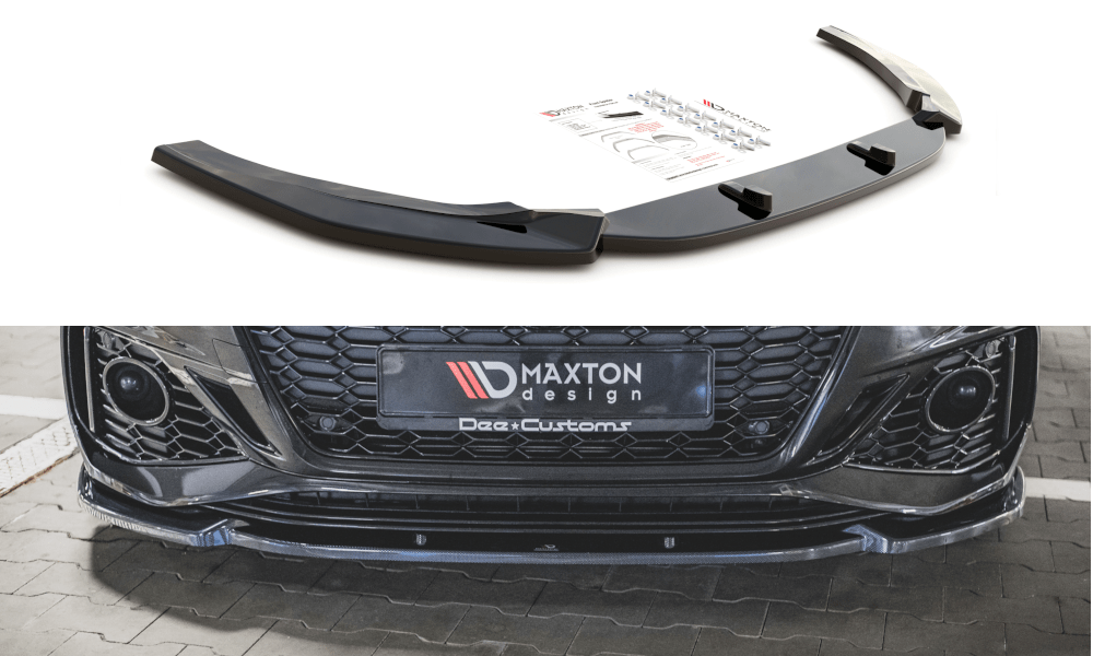 Maxton Design Front Splitter V.2 Audi RS5 F5 Facelift