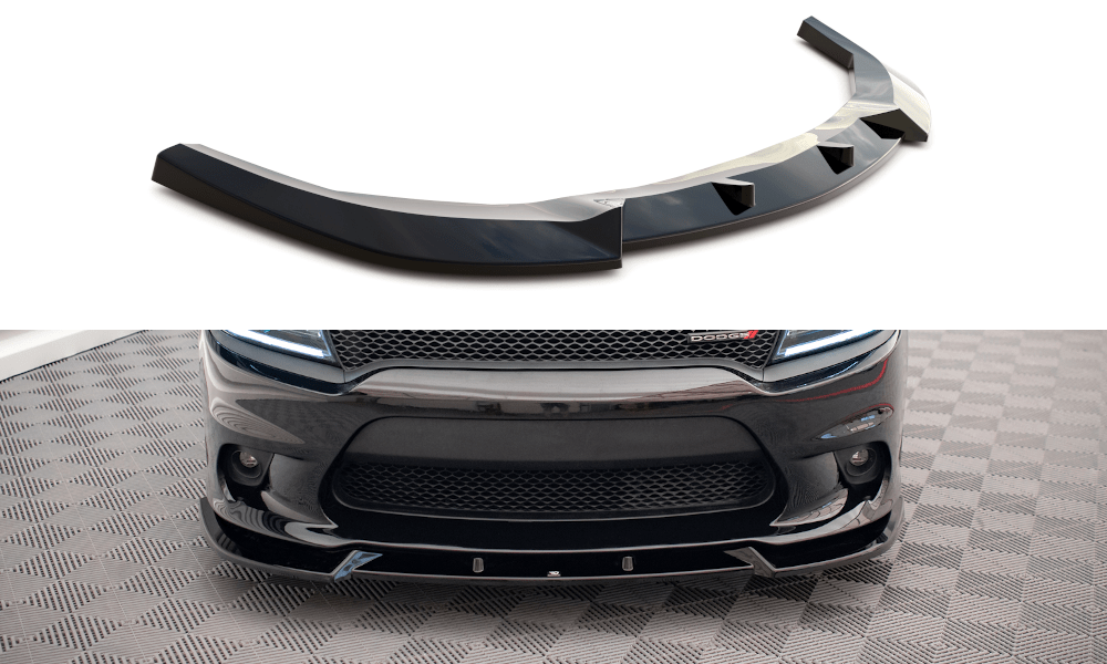 Maxton Design Front Splitter V.2 Dodge Charger SRT MK7 Facelift