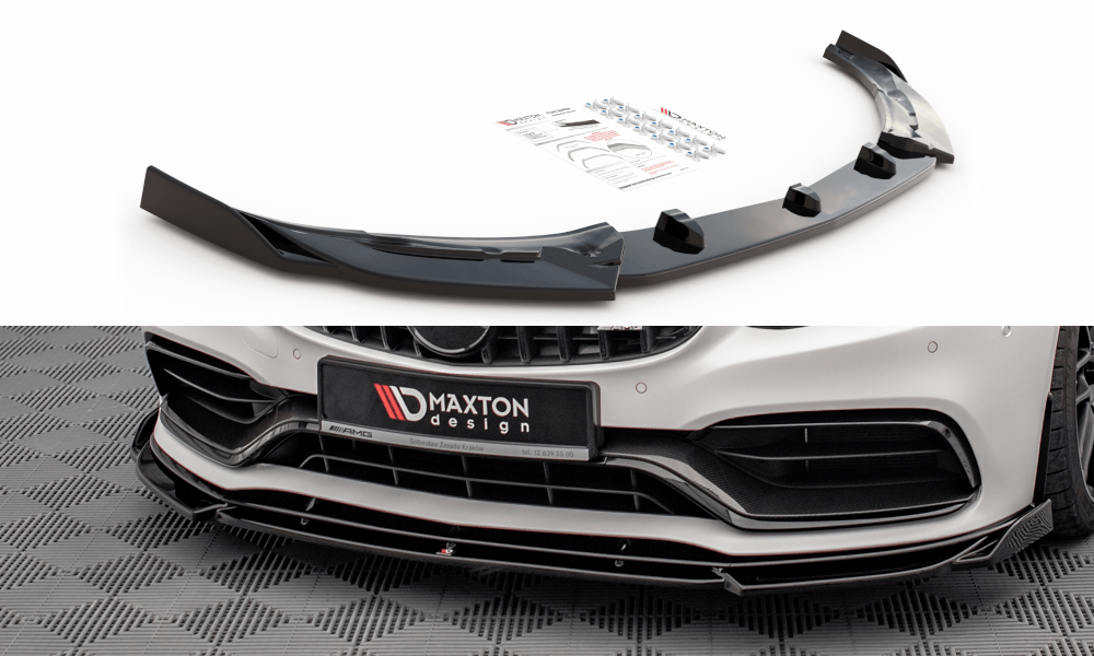 Maxton Design Front Splitter V.2 Mercedes-AMG C63 Coupe C205 Facelift