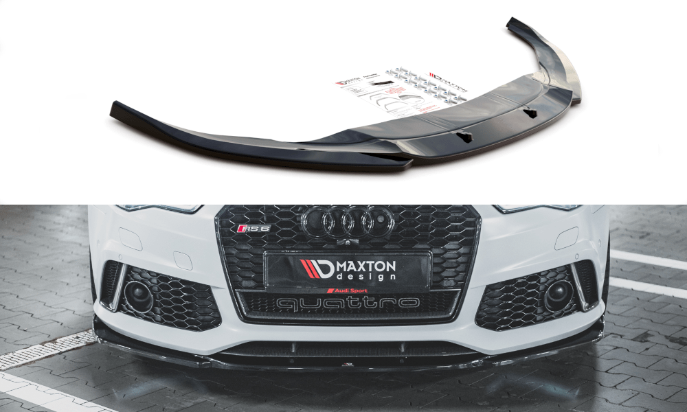 Maxton Design Front Splitter V.3 Audi RS6 C7