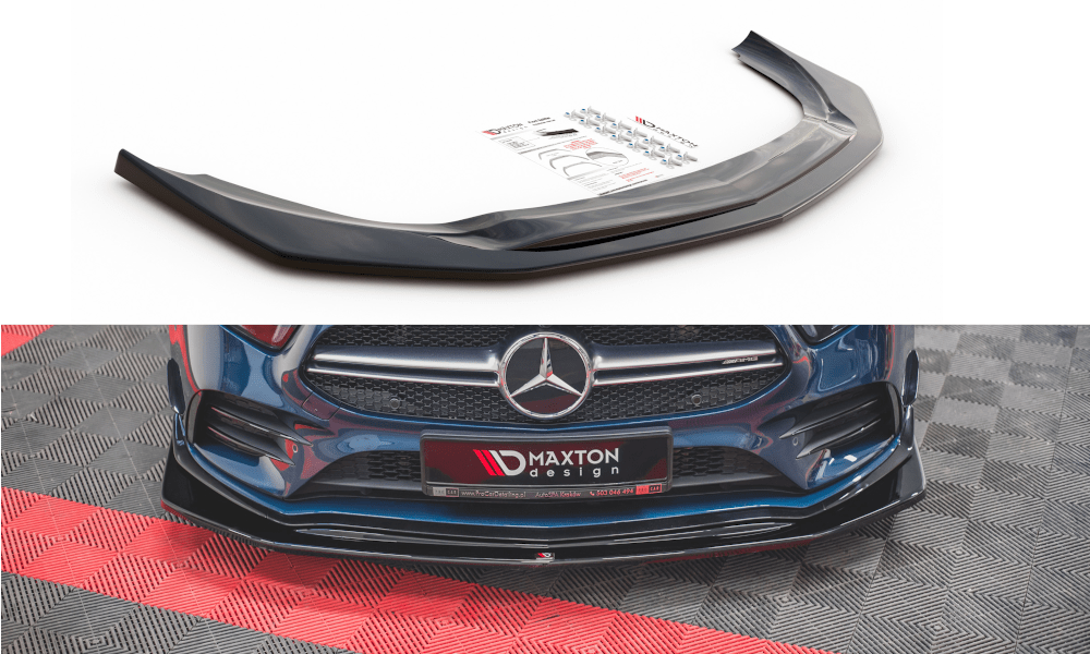 Maxton Design Front Splitter V.3 Mercedes A35 AMG / AMG-Line W177