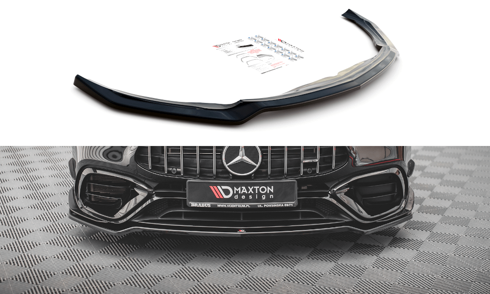 Maxton Design Front Splitter V.3 Mercedes-AMG CLA 45 Aero C118